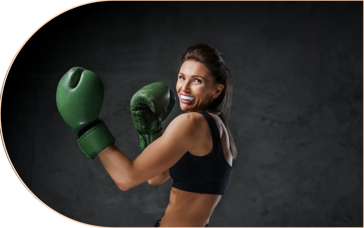 Custom fitted to protect your teeth